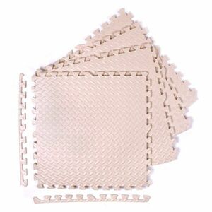 Puzzle podložka Sportago Easy-Lock 30x30x1, 2 cm, 16 ks, béžová obraz