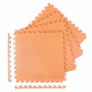 Puzzle podložka Sportago Easy-Lock 30x30x1, 2 cm, 4 ks, oranžová obraz