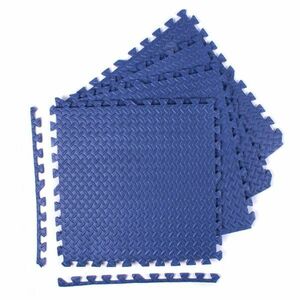 Puzzle podložka Sportago Easy-Lock 30x30x1, 2 cm, 4 ks, tmavě modrá obraz