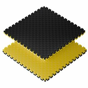 Sportago Tatami Taekwondo podložka 100x100cm černá-žlutá - 2, 5 cm obraz