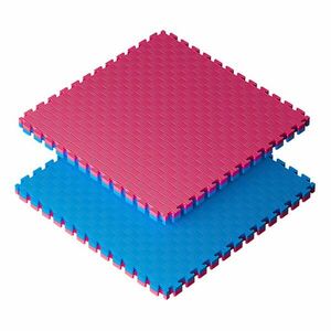 Sportago Tatami Taekwondo podložka 100x100cm červená-modrá - 4 cm obraz