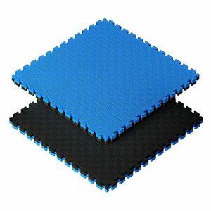 Sportago Tatami Taekwondo podložka 100x100cm černá-modrá - 4 cm obraz