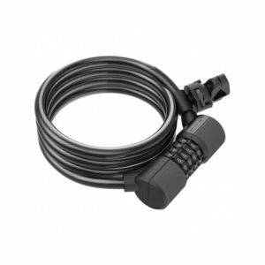 SYNCROS zámek na kolo - MASSET COIL LOCK - černá obraz