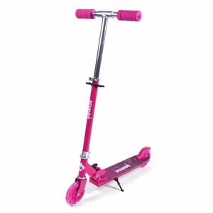 Koloběžka Scudoo Teeno Pro se svítícími kolečky - růžová obraz