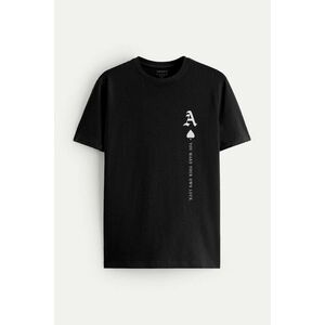 Tričko, Barva Černá, s Potiskem Lucky Ace Of Spades obraz