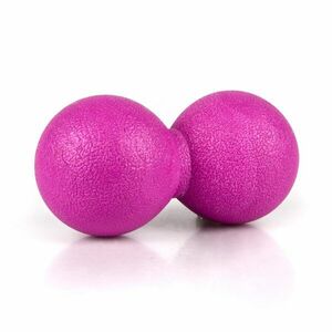 Masážní TPE dvojmíček Sportago 12x6 cm - růžová obraz