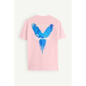 Tričko, Barva Růžová, s Potiskem Your Own Paradise obraz