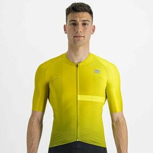 SPORTFUL Cyklistický dres s krátkým rukávem - BOMBER - žlutá XL obraz
