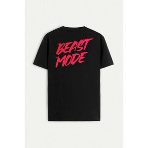 Tričko, Barva Černá, s Potiskem Beast Mode On obraz