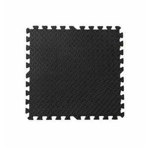 Puzzle podložka Sportago Easy-Lock 60x60x1, 2 cm, 4 ks, černá obraz