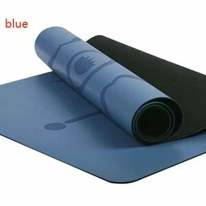 Gumová jóga podložka Sportago Amita 185x68x0, 45 cm - modrá obraz