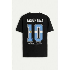 Tričko, Barva Černá, s Potiskem Hand Of God 10 obraz