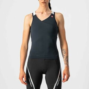 CASTELLI Cyklistický dres bez rukávů - SOLARIS LADY - černá/bílá S obraz