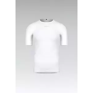 GOBIK Cyklistické triko s krátkým rukávem - LIMBER SKIN - bílá L-XL obraz