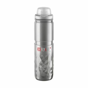 ELITE Cyklistická láhev na vodu - ICE FLY 650 ml - transparentní obraz