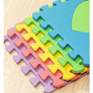 Puzzle podložka Sportago Easy-Lock 30x30x1 cm, 9 ks, obrazce obraz