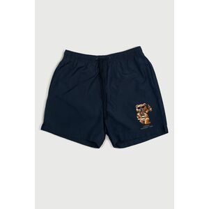 Plavecké Šortky , Barva Modrá, s Potiskem Cheers Teddy obraz