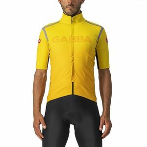 CASTELLI Cyklistický dres s krátkým rukávem - GABBA ROS SPECIAL - žlutá M obraz