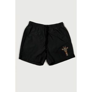 Plavecké Šortky , Barva Černá, s Potiskem Giraffe Mosaic obraz