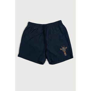 Plavecké Šortky , Barva Modrá, s Potiskem Giraffe Mosaic obraz