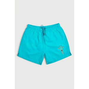 Plavecké Šortky , Barva Veraman, s Potiskem Giraffe Mosaic obraz