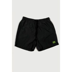 Plavecké Šortky , Barva Černá, s Potiskem Brazil Flag obraz