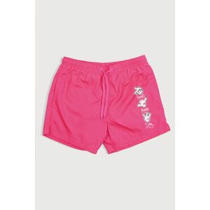 Plavecké Šortky , Barva Růžová, s Potiskem Have A Nice Day obraz