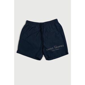 Plavecké Šortky , Barva Modrá, s Potiskem Saint Tropez Riviera obraz
