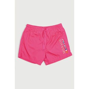 Plavecké Šortky , Barva Růžová, s Potiskem Monte Carlo obraz