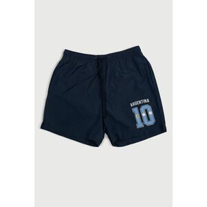 Plavecké Šortky , Barva Modrá, s Potiskem Hand Of God 10 obraz