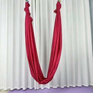 Sportago Aerial Yoga Hammock - bordó - 5m obraz