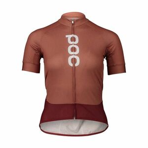 POC Cyklistický dres s krátkým rukávem - ESSENTIAL ROAD LADY - červená XL obraz