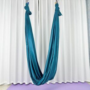Sportago Aerial Yoga Hammock - tmavě zelená - 5m obraz