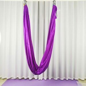 Sportago Aerial Yoga Hammock - fialová - 7m obraz