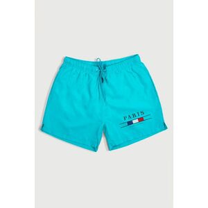 Plavecké Šortky , Barva Veraman, s Potiskem Paris La Vie obraz
