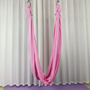Sportago Aerial Yoga Hammock - lososová - 6m obraz