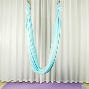 Sportago Aerial Yoga Hammock - tyrkysová - 7m obraz