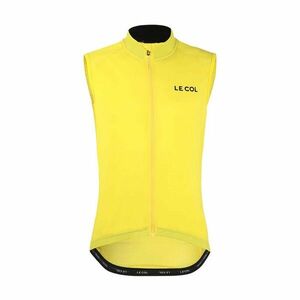 LE COL Cyklistická vesta - SPORT GILET II - žlutá 3XL obraz