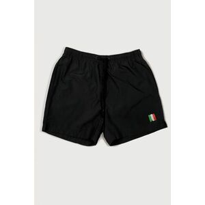 Plavecké Šortky , Barva Černá, s Potiskem Italy Painted Stripe obraz