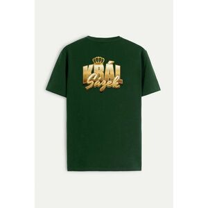 Tričko, Barva Zelená, s Potiskem King obraz