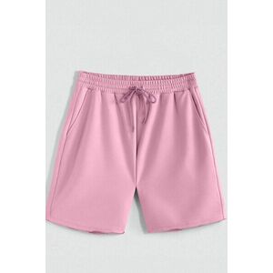 Šortky, Barva Růžová, s Potiskem Basic obraz