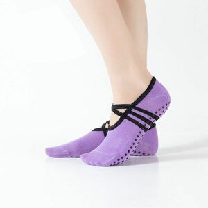 Sportago Asana Ballerina ponožky na jógu s protiskluzovými body obraz