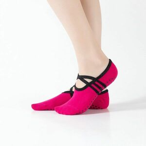 Sportago Asana Ballerina ponožky na jógu s protiskluzovými body - fuchsia obraz