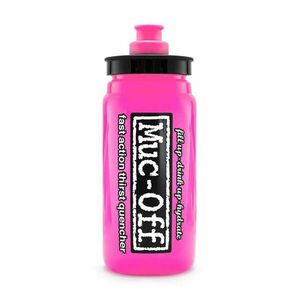 MUC-OFF Cyklistická láhev na vodu - X ELITE FLY - růžová/černá obraz