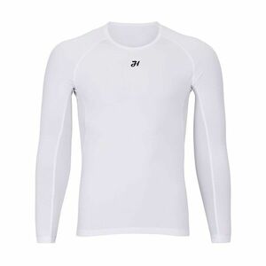 HOLOKOLO Cyklistické triko s dlouhým rukávem - WINTER BASE LAYER - bílá 2XL obraz