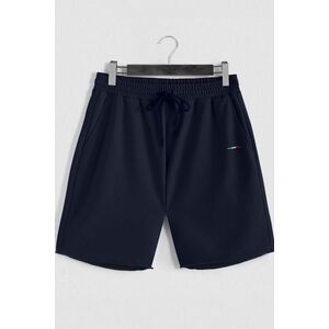 Šortky, Barva Modrá, s Potiskem Italian Stripe obraz