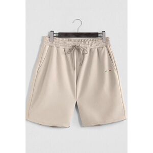 Šortky, Barva Ekru, s Potiskem Italian Stripe obraz