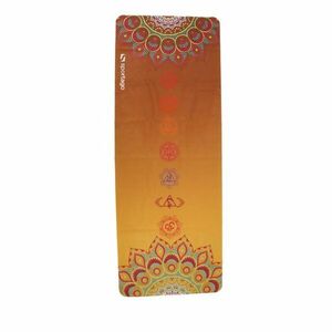 Premium semišová podložka na jógu Sportago 185x68x0, 15 cm - Ohnivý Proud obraz