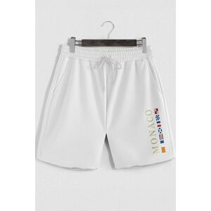 Šortky, Barva Bílá, s Potiskem Monte Carlo obraz