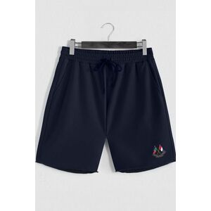 Šortky, Barva Modrá, s Potiskem Nautical Flags obraz